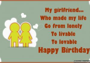 Birthday Card for Ex Girlfriend Birthday Wishes for Girlfriend Quotes and Messages