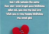 Birthday Card for Ex Girlfriend Happy Birthday Wishes for Ex Girlfriend Occasions Messages