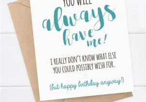 Birthday Card for Fiance Male Birthday Card Funny Boyfriend Card Funny Girlfriend