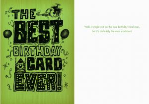 Birthday Card for Guy Friend 048 the Best Birthday Card Ever Most Confident Bald