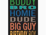Birthday Card for Guy Friend Birthday Card for Guy Male Man Friend Zazzle Com