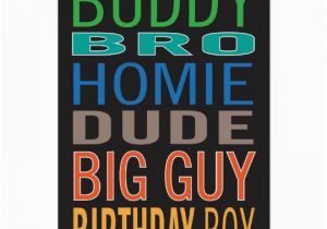 Birthday Card for Guy Friend Birthday Card for Guy Male Man Friend Zazzle Com