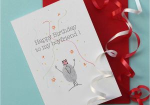 Birthday Card for Guy Friend Boyfriend Birthday Card by Adam Regester Design