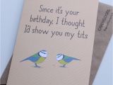 Birthday Card for Guy Friend Funny Birthday Card Boyfriend Husband Rude Humour Card