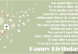 Birthday Card for My Aunt Birthday Poems for Aunt Wishesmessages Com