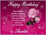 Birthday Card for My Aunt Happy Birthday Aunt Meme Wishes and Quote for Auntie