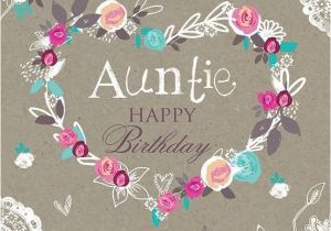 Birthday Card for My Aunt Happy Birthday Auntie Wishes with Images