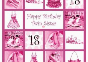 Birthday Card for My Twin Sister Happy Birthday Wishes and Quotes for Your Sister Holidappy
