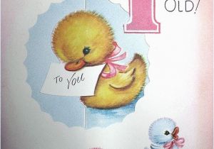 Birthday Card for One Year Old Baby Girl Birthday Card for One Year Old Baby Girl thenepotist org