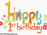 Birthday Card for One Year Old Boy First Happy Birthday Wishes for 1 Year Olds Birthday Wishes