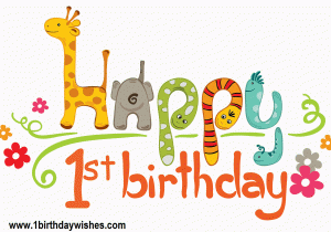 Birthday Card for One Year Old Boy First Happy Birthday Wishes for 1 Year Olds Birthday Wishes