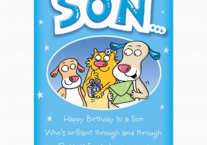 Birthday Card for son Free Printable 6 Best Images Of Free Printable Happy Birthday son Free