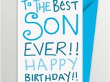 Birthday Card for son Free Printable Birthday Card for son by A is for Alphabet