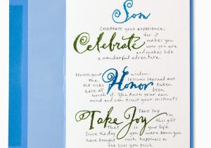 Birthday Card for son Free Printable Loose Calligraphy for son Family Birthday Cards Papyrus