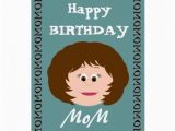 Birthday Card for son From Mother Happy Birthday Mom son Greeting Card Zazzle
