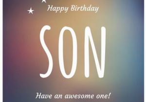 Birthday Card for son On Facebook Happy Birthday Wishes to My son for Facebook Happy