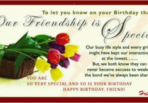 Birthday Card for Special Friend Message Special Friendship Free for Best Friends Ecards Greeting