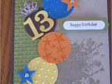 Birthday Card for Teenager Boy Birthday Teen Boy son Grandson Nephew Cousin Friend Handmade