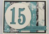 Birthday Card for Teenager Boy Easy Teenage Boy Birthday Card Stamp with Jenn