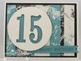 Birthday Card for Teenager Boy Easy Teenage Boy Birthday Card Stamp with Jenn