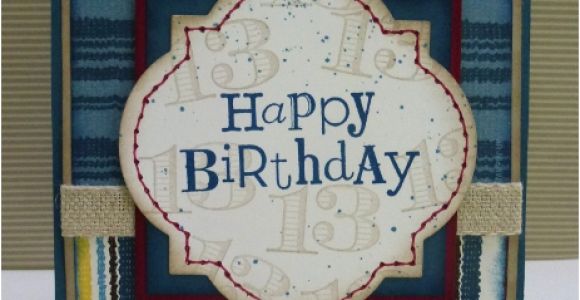 Birthday Card for Teenager Boy Happy Heart Cards Stb 6 Stampin 39 Up Teenage Boy