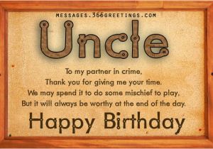 Birthday Card for Uncle From Niece Birthday Wishes for Uncle 365greetings Com