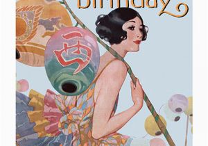 Birthday Card for Young Lady Young Woman Lanterns Birthday Greeting Cards