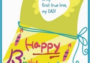 Birthday Card From Daughter to Father Happy Birthday Dad Free Birthday Greetings Cards