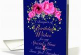 Birthday Card From Mom to Daughter Mom Birthday Wishes From Daughter Pink Bouquet Card 641643