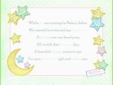 Birthday Card From Unborn Baby Baby Shower Card Note Baby Shower Card Greeting Messages