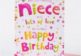 Birthday Card Images for Niece Birthday Card Darling Niece Only 99p