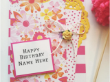 Birthday Card Images with Name Editor Birthday Cards with Name and Photo Editor Online 101