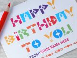 Birthday Card Images with Name Editor Happy Birthday Wishes Card with Name Edit