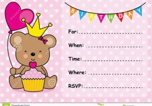 Birthday Card Invitations Free Invitation Card for Birthday Best Party Ideas