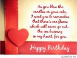 Birthday Card Love Sayings Happy Birthday Love Cards Messages and Sayings