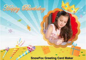 Birthday Card Makers Greeting Card Maker Make E Cards with Your Photo