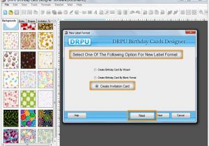 Birthday Card Making software Screenshots Of Birthday Card Maker software to Know How to