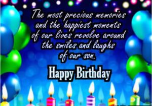 Birthday Card Messages for My son Birthday Wishes for son Quotes and Messages