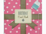 Birthday Card organiser Book Birthday Card organiser Book Gltc