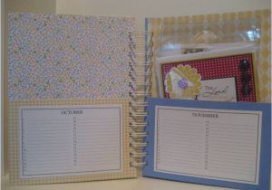 Birthday Card organiser Book Card organizer by Abcande Cards and Paper Crafts at