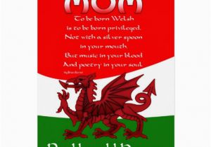 Birthday Card Poems Mom Welsh Mom Birthday Card Poem by Brian Harris Zazzle