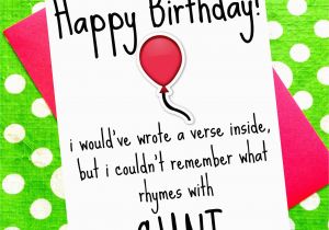 Birthday Card Rhymes Funny Funny Birthday Card Would 39 Ve Wrote A Verse Inside but