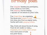 Birthday Card Rhymes Funny Shitty Poem Funny Dirty Birthday Card Nobleworks Cards