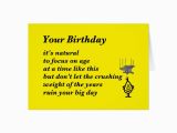 Birthday Card Rhymes Funny Your Birthday A Funny Birthday Poem Card Zazzle Com