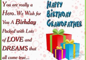 Birthday Card Sayings for Grandpa Wishing You A Very Happy Birthday Dear Grandfather