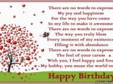 Birthday Card Sayings for Husband Birthday Poems for Husband Wishesmessages Com
