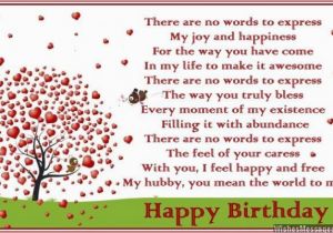 Birthday Card Sayings for Husband Birthday Poems for Husband Wishesmessages Com