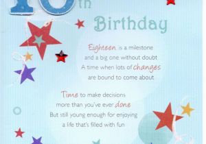 Birthday Card Service Uk 18th Happy Birthday Greeting Card Cards Love Kates