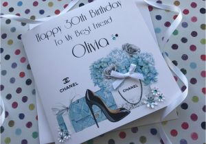 Birthday Card Service Uk Handmade Personalised Birthday Cards by Pinkandposh Co