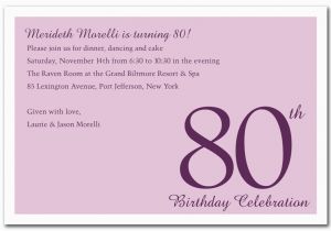 Birthday Card Shower Invitation Wording 80th Birthday Invitations Templates Free Dolanpedia